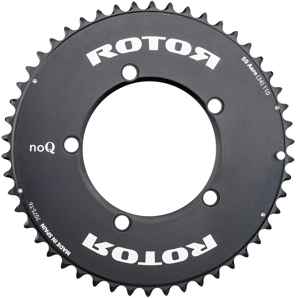 Rotor Kettenblatt Road Aero, 5-Arm, NoQ, 110 Mm Lochkreis 1 Rotor Kettenblatt Road Aero, 5-Arm, NoQ, 110 Mm Lochkreis