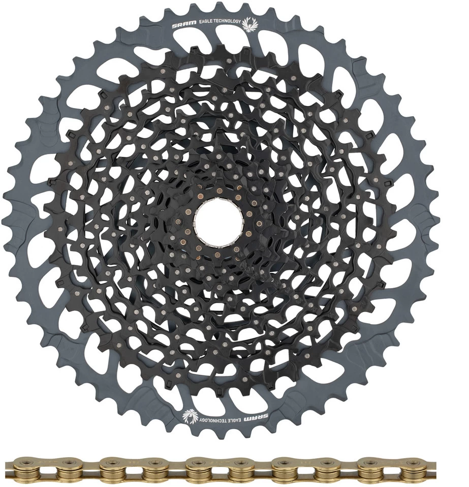 SRAM GX Eagle XG-1275 Kassette + Eagle Kette 12-fach Verschleißset 7 SRAM GX Eagle XG-1275 Kassette + Eagle Kette 12-fach Verschleißset – Bild 7