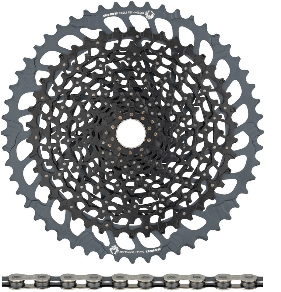 SRAM GX Eagle XG-1275 Kassette + Eagle Kette 12-fach Verschleißset 9 SRAM GX Eagle XG-1275 Kassette + Eagle Kette 12-fach Verschleißset – Bild 9
