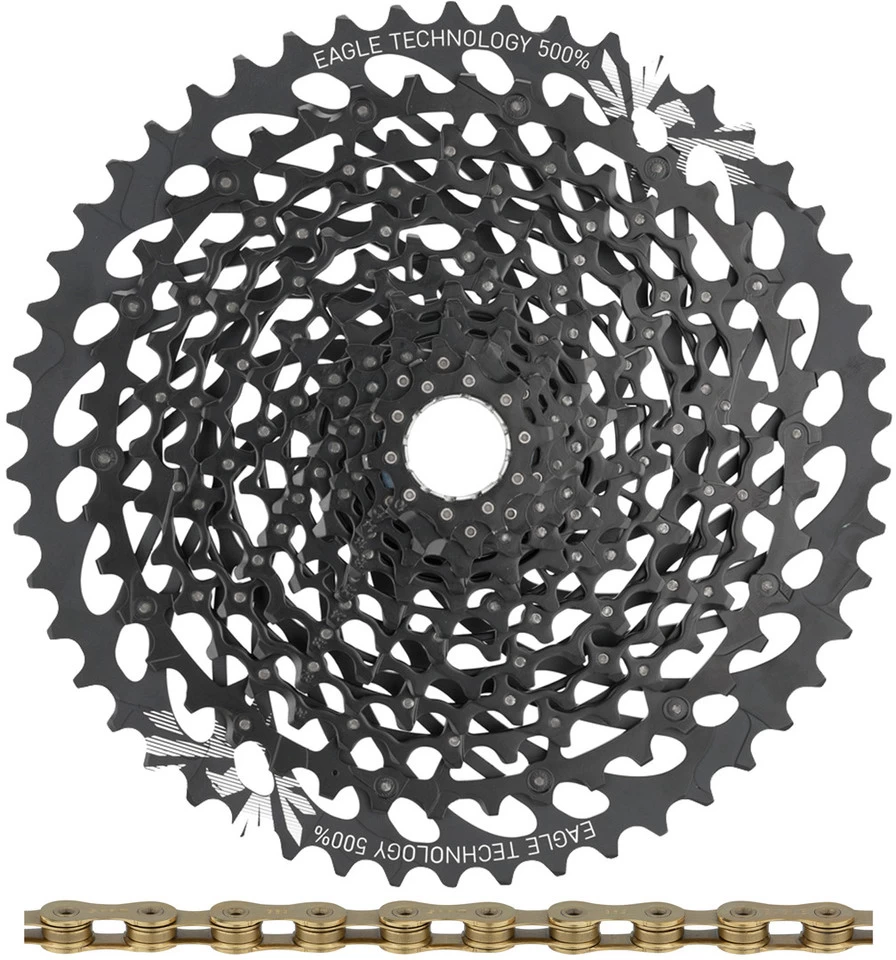SRAM GX Eagle XG-1275 Kassette + Eagle Kette 12-fach Verschleißset 11 SRAM GX Eagle XG-1275 Kassette + Eagle Kette 12-fach Verschleißset – Bild 11