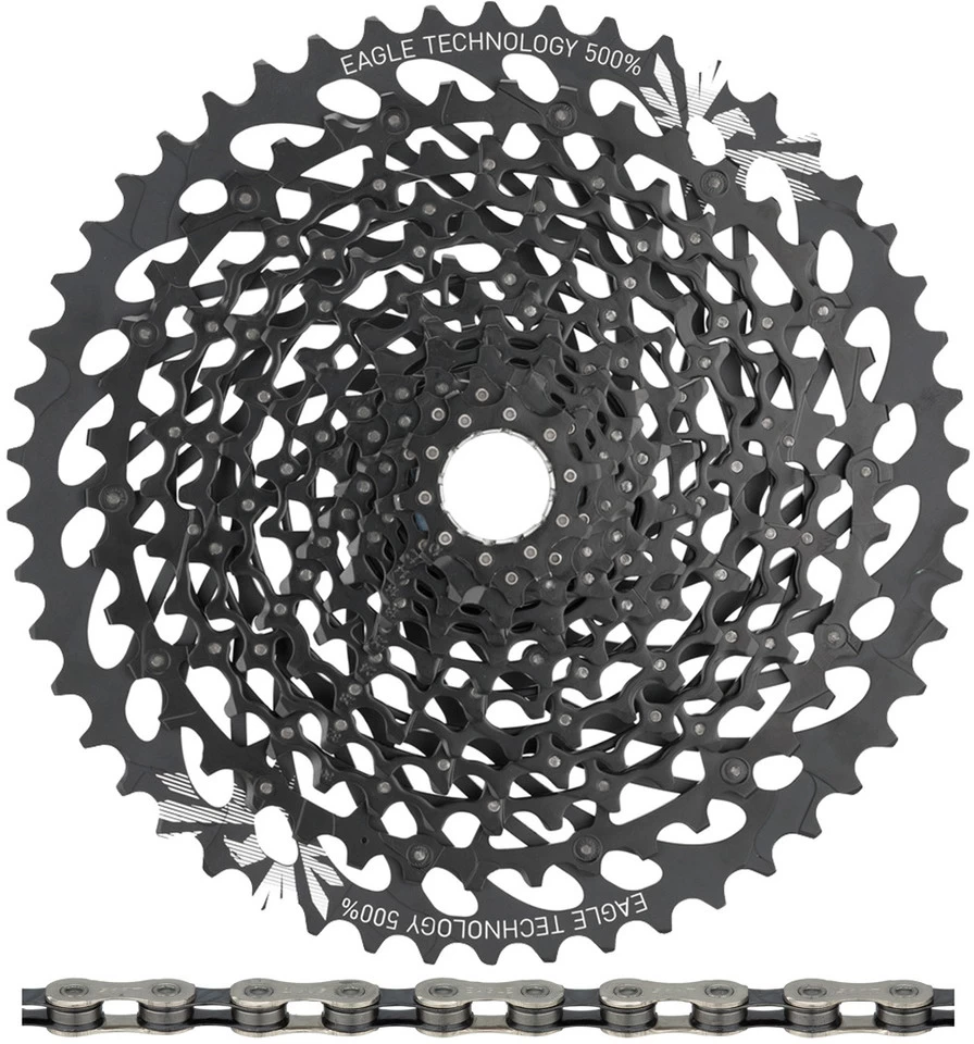 SRAM GX Eagle XG-1275 Kassette + Eagle Kette 12-fach Verschleißset 12 SRAM GX Eagle XG-1275 Kassette + Eagle Kette 12-fach Verschleißset – Bild 12