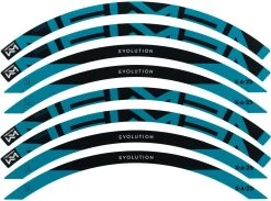 Newmen Felgen Decal Kit X.A.25 7 Newmen Felgen Decal Kit X.A.25 -Shimano Store 354090