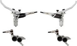 HOPE Tech 4 V4 V+h Set Scheibenbremse Mit Kunststoffleitung 32 HOPE Tech 4 V4 V+h Set Scheibenbremse Mit Kunststoffleitung -Shimano Store 456869