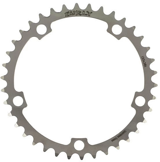 Surly Kettenblatt, 5-Arm, 130 Mm Lochkreis 1 Surly Kettenblatt, 5-Arm, 130 Mm Lochkreis
